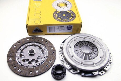 Комплект сцепления Audi A4/A6/Skoda Superb/VW Passat 1.9 TDI 98-08 (228mm) NATIONAL CK9664