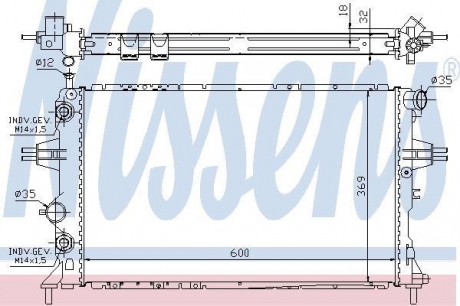 Радіатор NISSENS 63247A