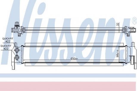 Радіатор NISSENS 65318