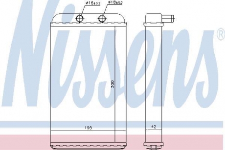 Радіатори опалення NISSENS 73986