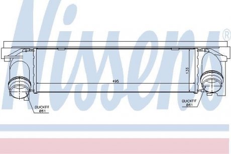 Интеркулер NISSENS 96552