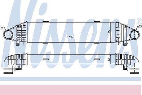 Інтеркулер NISSENS 96597