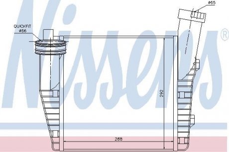 Интеркулер NISSENS 96687