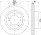 Диск тормозной передний Lexus LX 570/ Toyota Land Cruiser 200 4.5, 4.6, 4.7 (07-) (ND1051K) NISSHINBO