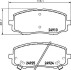 Колодки тормозные дисковые передние Hyundai i10, i20/Kia Picanto 1.0, 1.1, 1.2 (04-) (NP6085) NISSHINBO