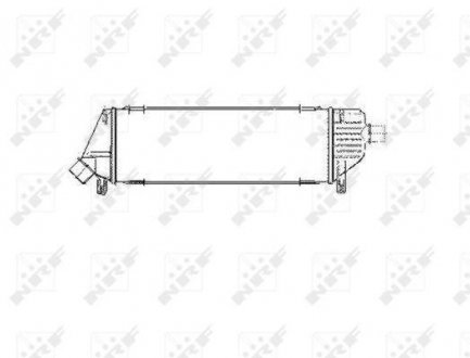 Радіатор наддуву NRF 30852
