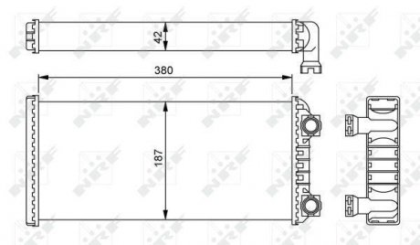 Теплообменник NRF 54244