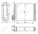 Радиатор отопителя volvo 850 v70 91-00 (пр-во nrf) 54284