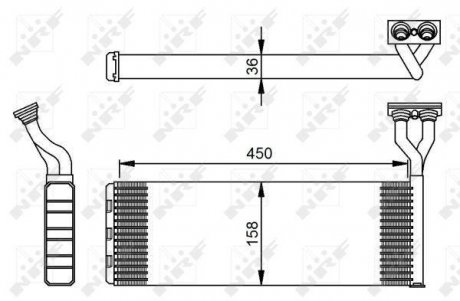 Теплообменник NRF 54285