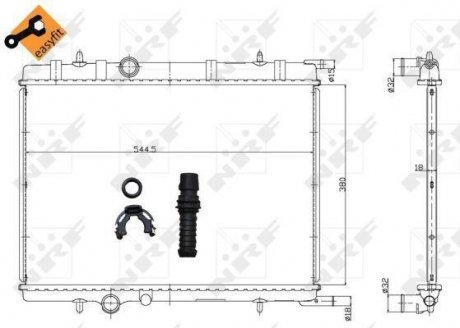 Теплообменник NRF 58304