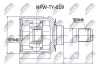 ШРКШ внутр. Toyota LC120 FR R/L IN 02- NPW-TY-019