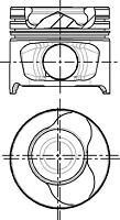 Поршень NURAL 87-123400-10