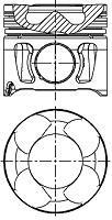 Поршень двигуна NURAL 87-137507-30 (фото 1)