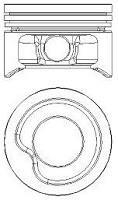 Поршень NURAL 87-307107-20