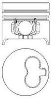Поршень NURAL 8733650000