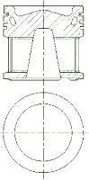 Поршень NURAL 8742090000