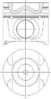 Поршень NURAL 8742200710