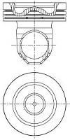 Поршень двигуна NURAL 87-437600-00