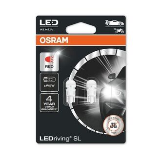 К-кт светодиодных ламп LED (1W 12V W2.1X9.5D) OSRAM 2825DRP-02B