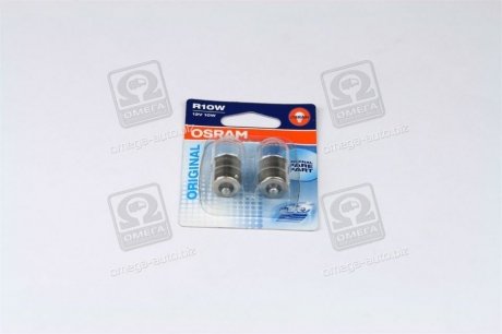 Лампа вспомогат. освещения r10w 12v 10w ва15s (2 шт) blister OSRAM 5008-02B