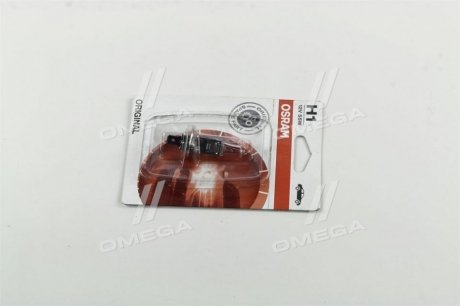 Лампа фарная H1 12V 55W P14,5s ORIGINAL LINE (1 шт) blister OSRAM 64150-01B