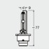 Лампа ксеноновая d2s xenarc original 85в, 35вт, p32d-2 OSRAM 66240 (фото 3)