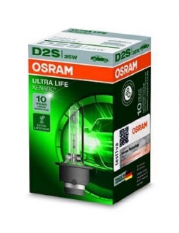 Лампа ксеноновая d2s xenarc ultralife 85в, 35вт, p32d-2 (1шт) OSRAM 66240ULT