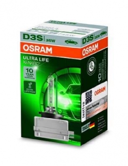 Лампа ксеноновая d3s xenarc ultralife 42в, 35вт, pk32d-5 4100k OSRAM 66340ULT