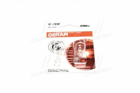 Лампа накаливания w16w12v 16w w 2,1x9,5d original line (blister 2 шт) OSRAM 921-02B