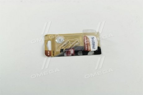 Лампа накаливания w1,2w 12v 1.2w w2x4,6d 2шт blister PHILIPS 12516B2