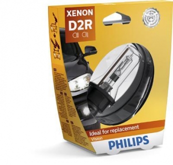 Лампа ксеноновая d2r vision 85в, 35вт, pk32d-3 4400к PHILIPS 85126VIS1