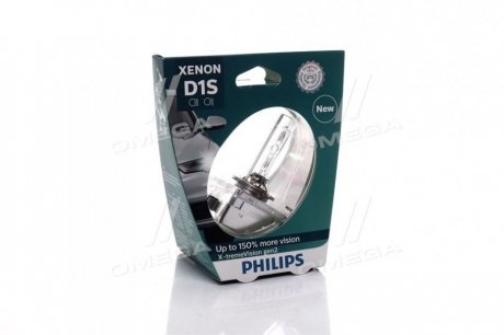 Лампа ксеноновая d1s x-treme vision 85в, 35вт, pk32d-2 4800к+/-600к PHILIPS 85415XV2S1