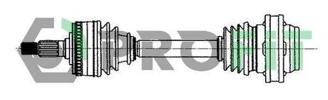Піввісь PROFIT 27300185 (фото 1)