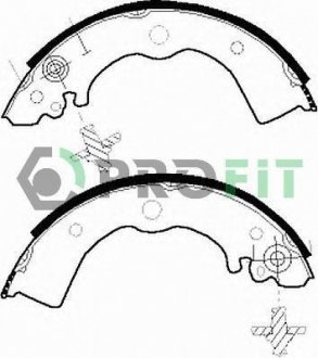 Колодки гальмівні барабанні PROFIT 50010412