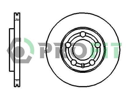 Диск гальмівний PROFIT 50101164