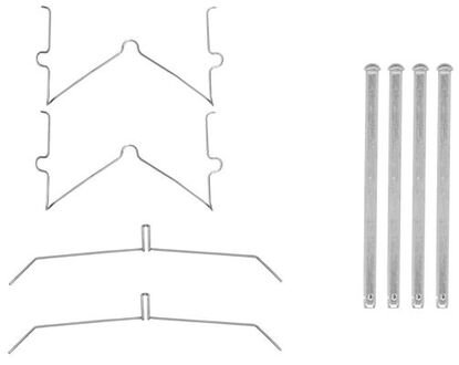 Монтажний компл.,гальм.колодки QUICK BRAKE 109-0003