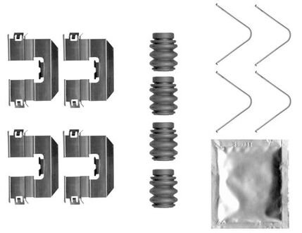 ZESTAW MONTAOWY HYUNDAI KIA QUICK BRAKE 1090058