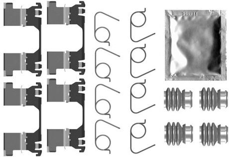Монтажний компл.,гальм.колодки QUICK BRAKE 1090091
