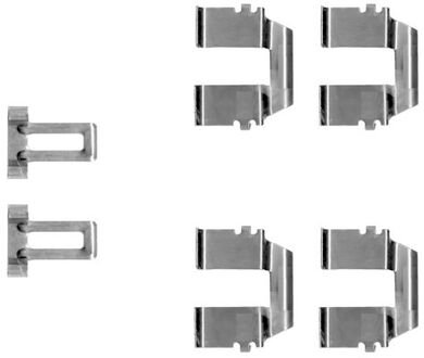 Пружинки зад. колодок, 96-03 (колодки c датчиками) QUICK BRAKE 109-1233