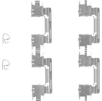 Комплектующие колодки дискового тормоза QUICK BRAKE 109-1613 (фото 1)