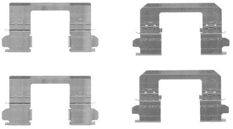 Р/к дискових гальм. колодок QUICK BRAKE 109-1736