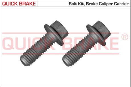 Болти направляючих супорта QUICK BRAKE 11558XC