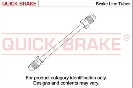 Трубка тормозная QUICK BRAKE CU-0840A-A (фото 1)