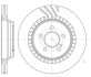 Диск тормозной mb (w221) e420 e500 06-, s320-500 05- задн. (пр-во remsa) 61187.10