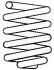 Пружина підвіски 996 031