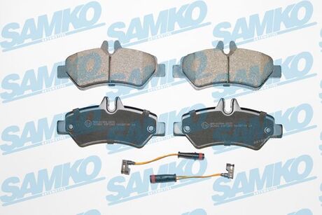 Колодки тормозные дисковые SAMKO 5SP1293