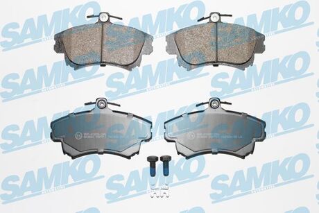 Тормозные колодки передние Mitsubishi Carisma, Volvo S40 /17mm/ SAMKO 5SP711