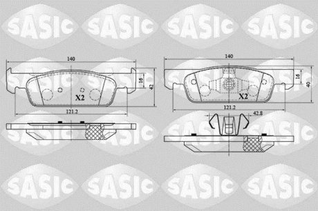 DACIA RENAULT Logan II Sandero II Clio IV Twingo III SASIC 6214029