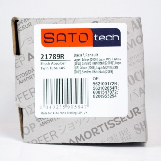 SATO Амортизатор DACIA LOGAN газ SATO TECH 21789R