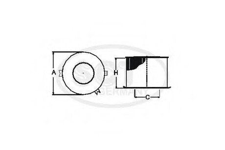 Фильтр воздушный BMW 3 (E90/E91/E92/E93) 318i (07-) (SB 2156) SCT SCT / Mannol SB2156